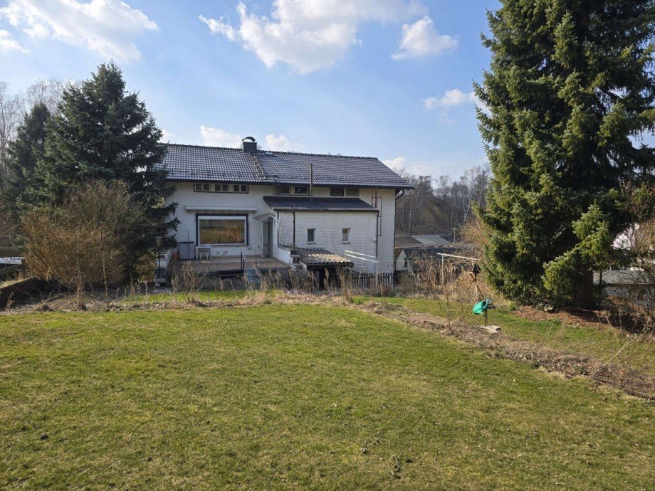 Au�enansicht Zweifamilienhaus Freiberg