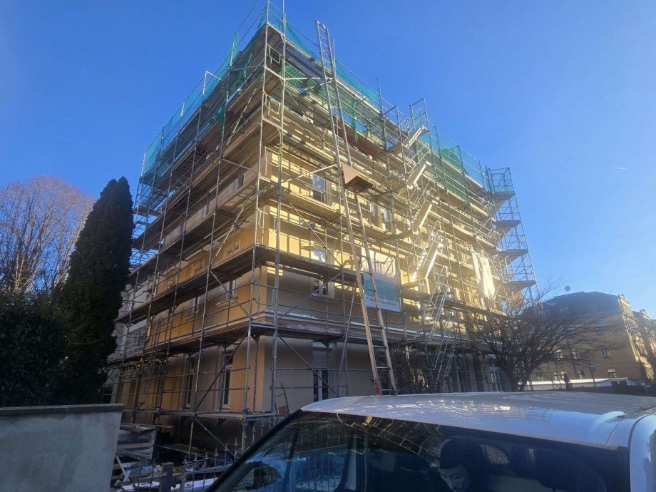 Seitenansicht Etagenwohnung Dresden