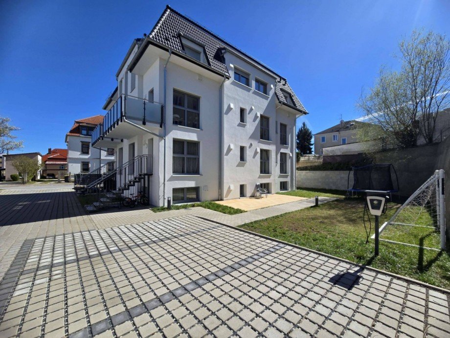 Hofansicht Etagenwohnung Dresden