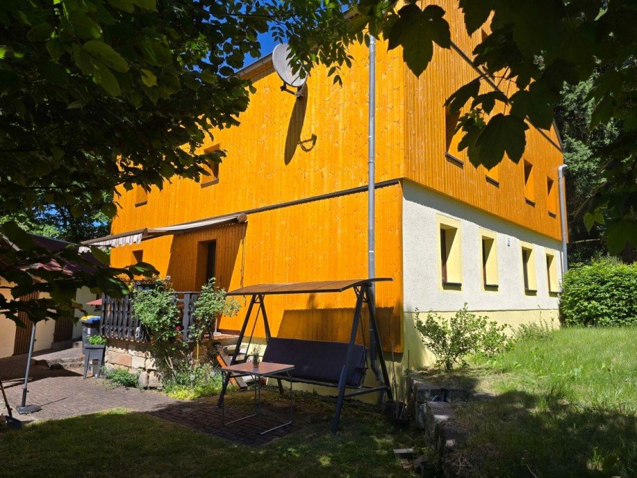 Ansicht vom Grundst�ck Mehrfamilienhaus Tharandt
