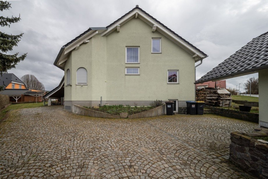 Ansicht Hof Einfamilienhaus H�ckendorf