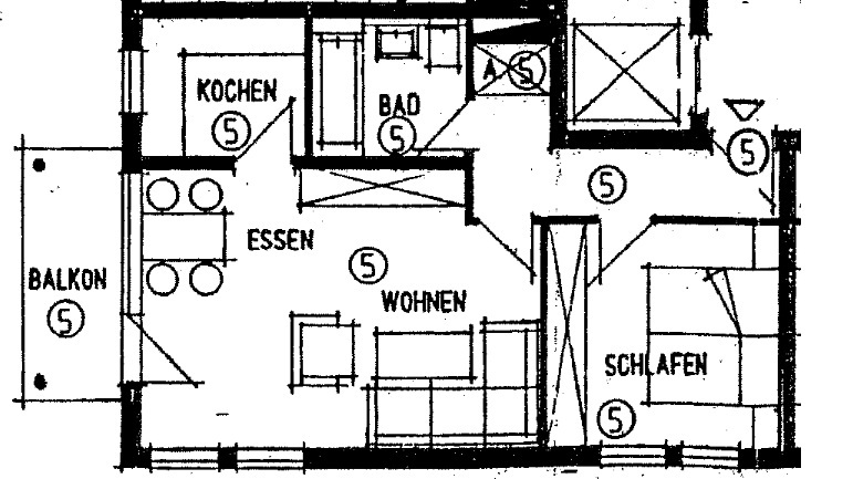 Grundriss WE 05 Wohnung Dresden