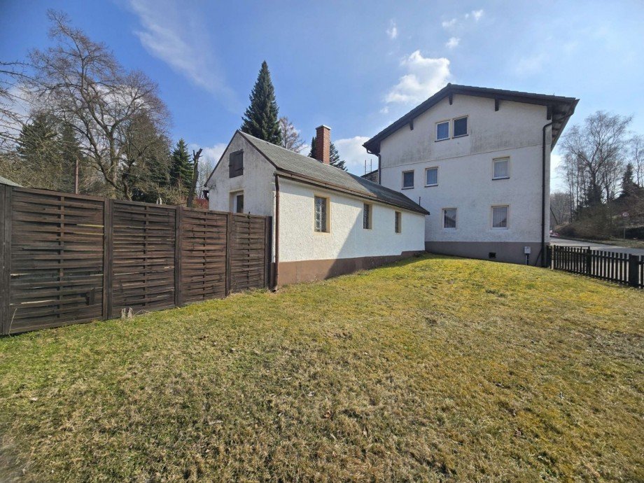 Au�enansicht Zweifamilienhaus Freiberg