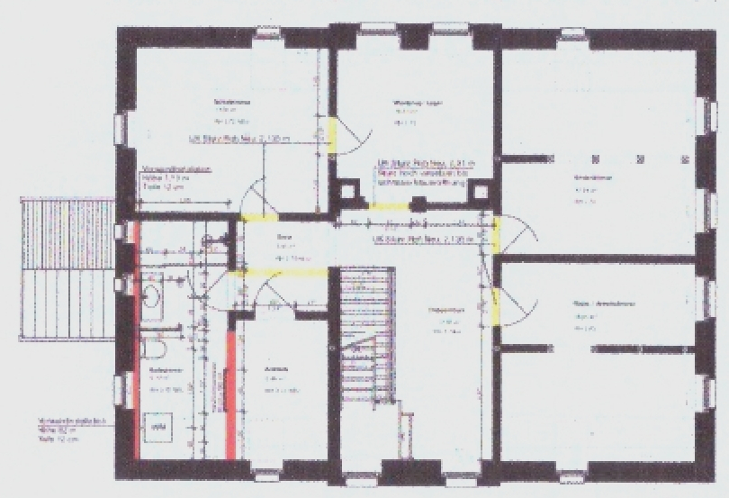 Grundrisse OG Einfamilienhaus Halsbr�cke