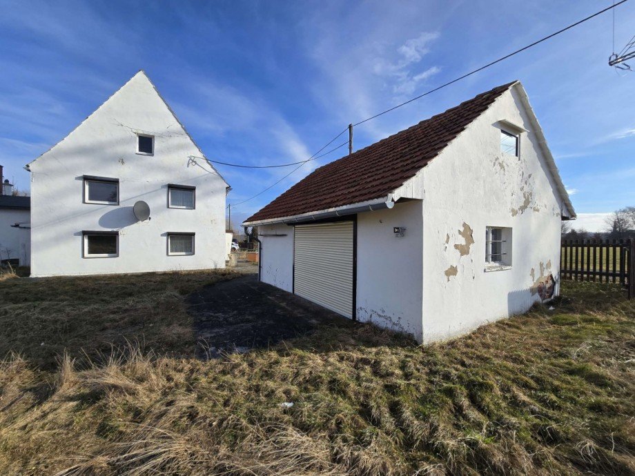 Au�enansicht Einfamilienhaus Freiberg