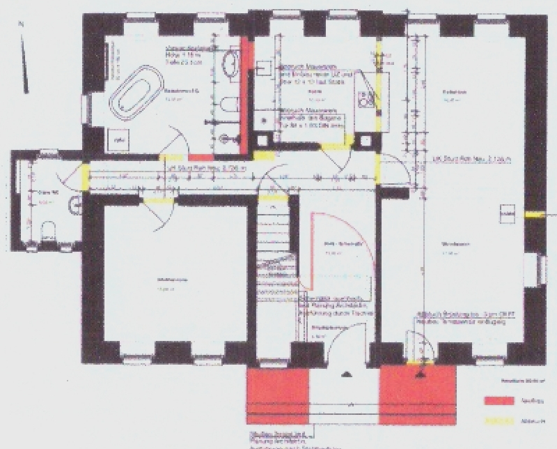Grundriss EG Einfamilienhaus Halsbr�cke