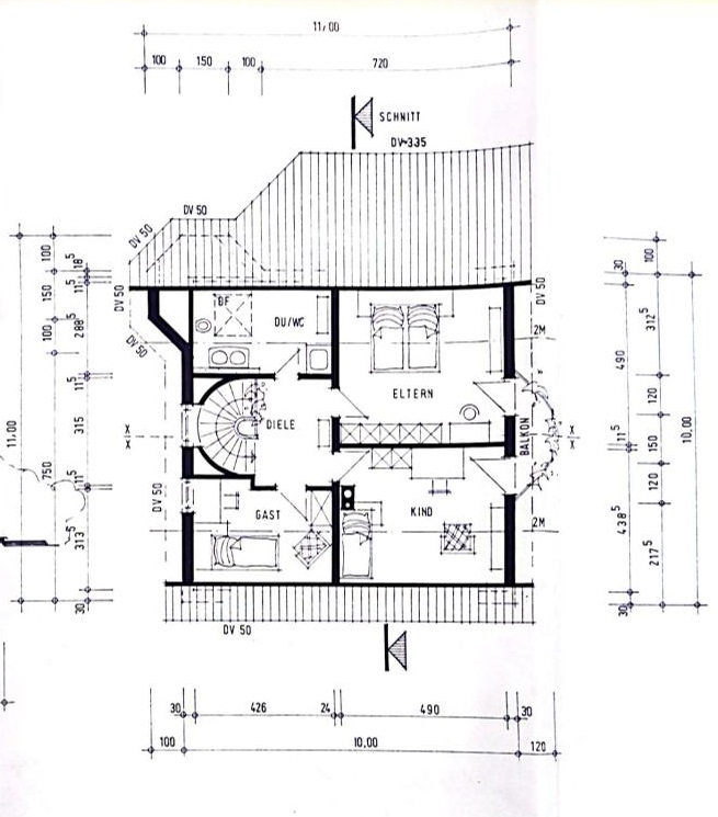 Grundrisse-DG Einfamilienhaus H�ckendorf
