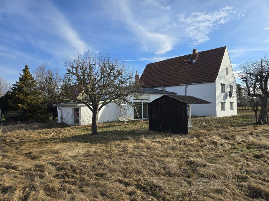Au�enansicht Einfamilienhaus Freiberg