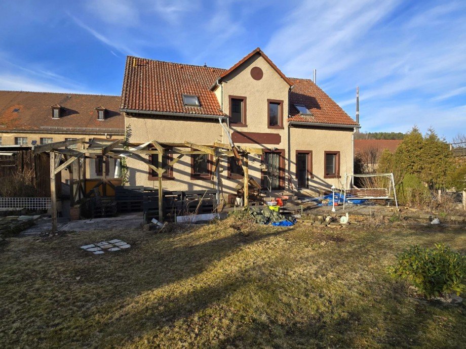 Au�enansicht Einfamilienhaus Halsbr�cke