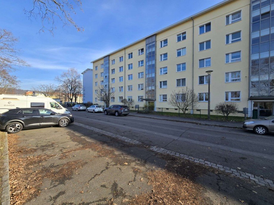 Au�enansicht Etagenwohnung Dresden