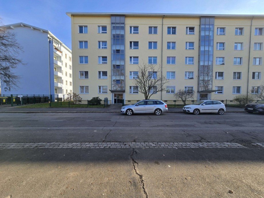 Au�enansicht Etagenwohnung Dresden