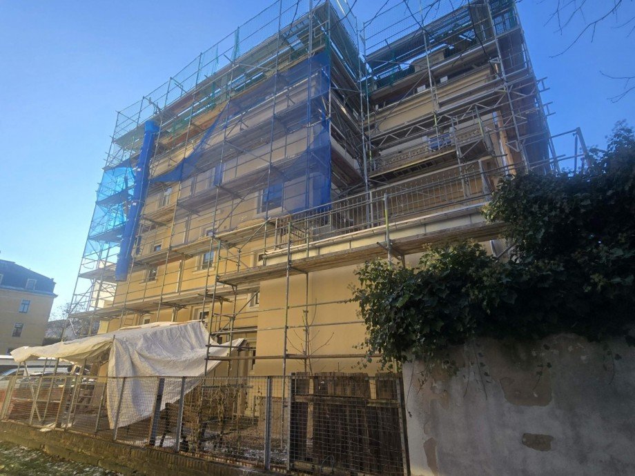 Seitenansicht Etagenwohnung Dresden