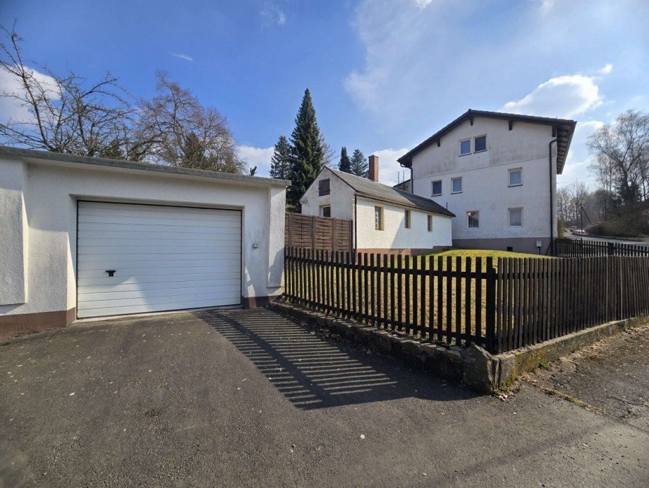 Garage Zweifamilienhaus Freiberg