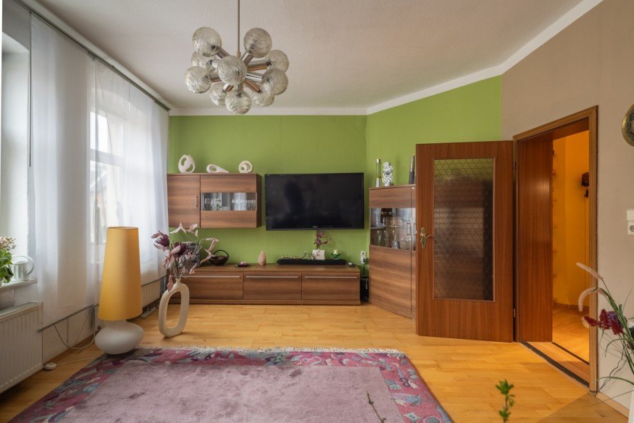 Wohnzimmer OG Einfamilienhaus Dresden