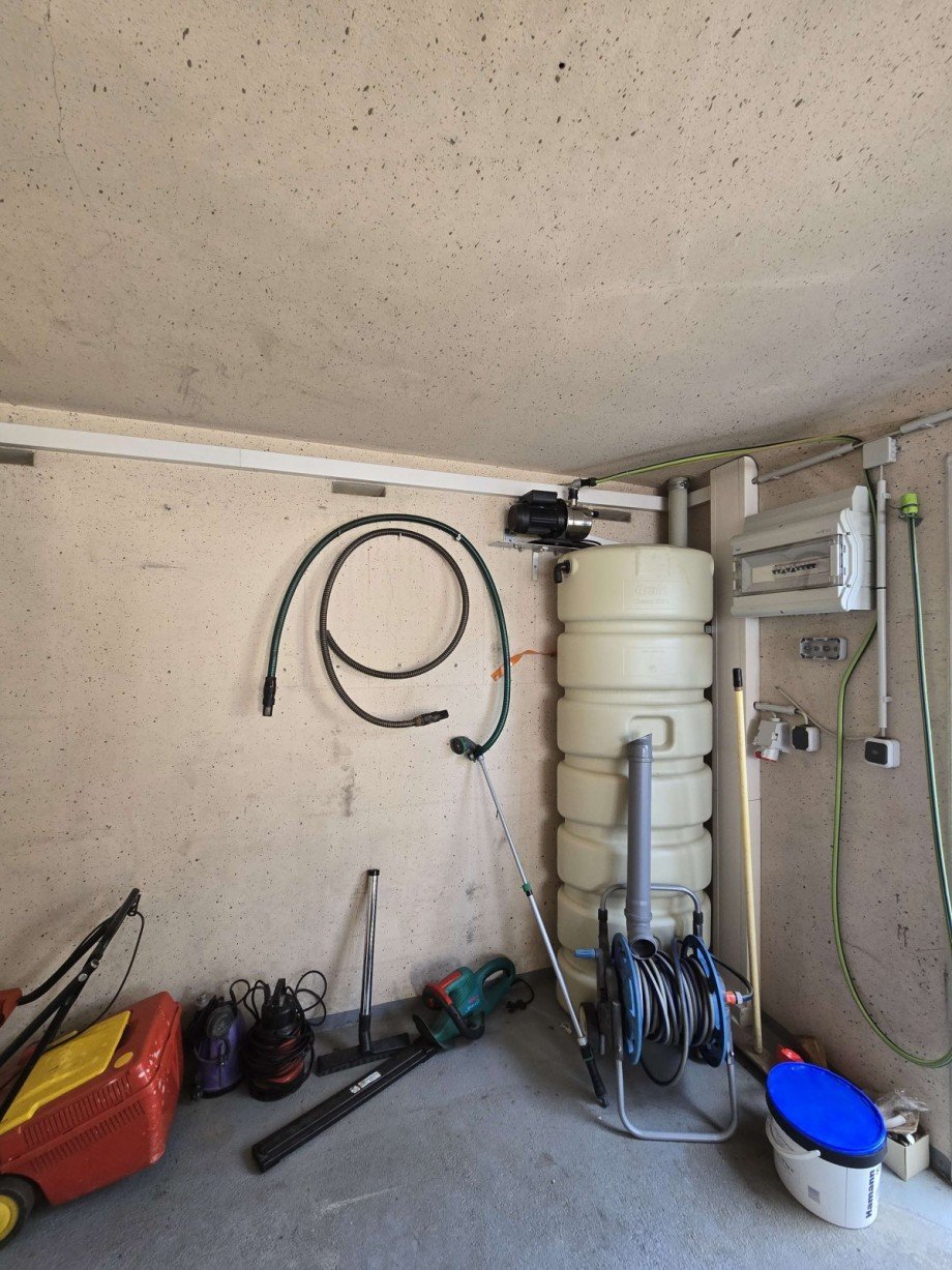 Regenzisterne Einfamilienhaus Bannewitz