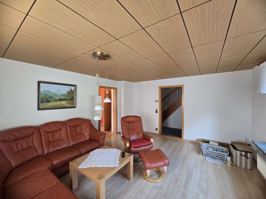 Wohnzimmer OG 2.1 Einfamilienhaus Freiberg