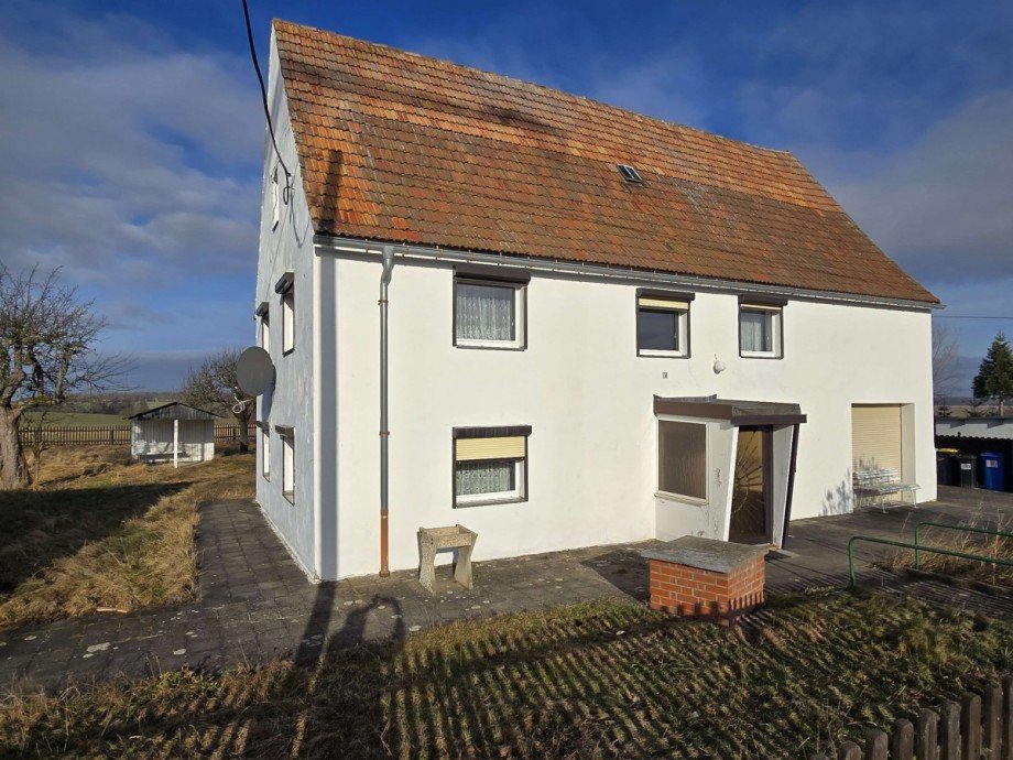 Au�enansicht Einfamilienhaus Freiberg