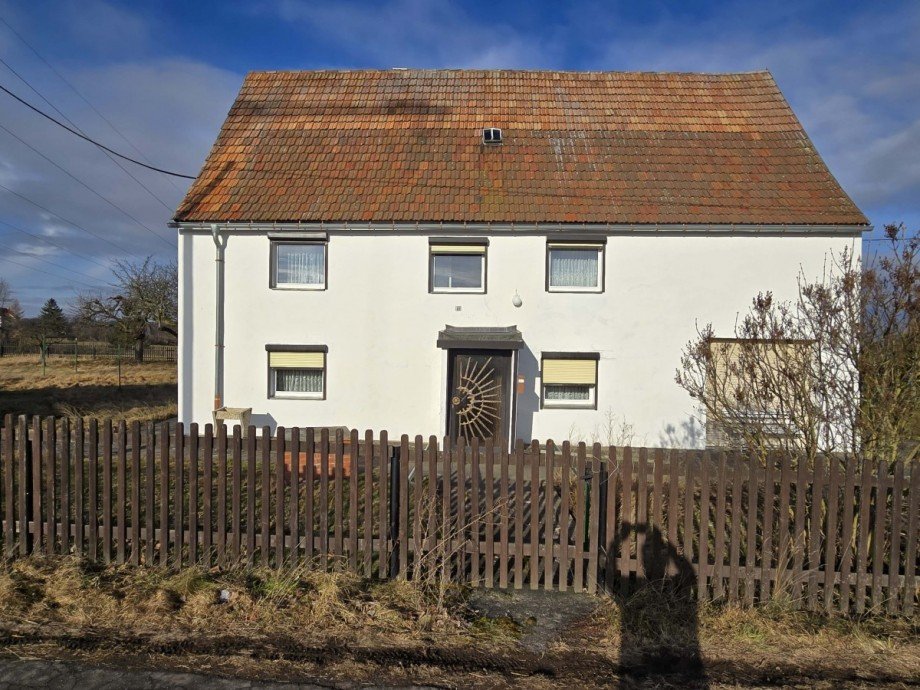 Au�enansicht Einfamilienhaus Freiberg