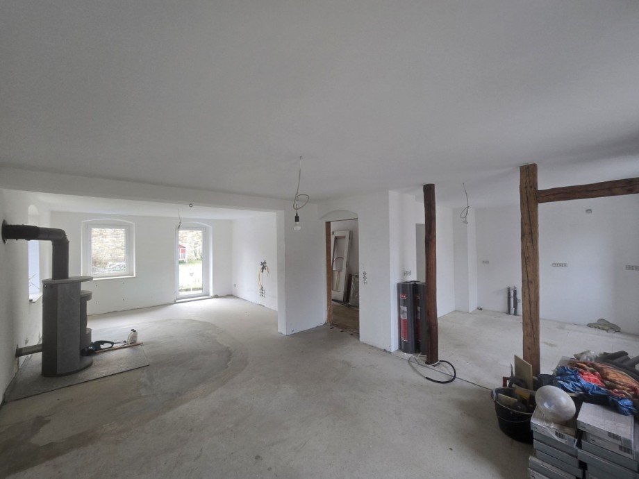 Wohnzimmer Einfamilienhaus Halsbr�cke